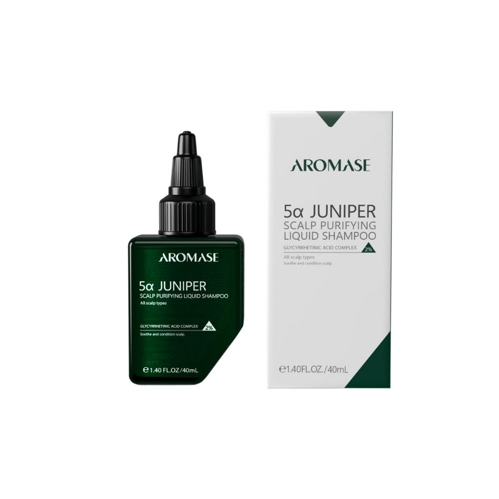Aromase 5α Juniper Scalp Purifying Liquid Shampoo 40ml