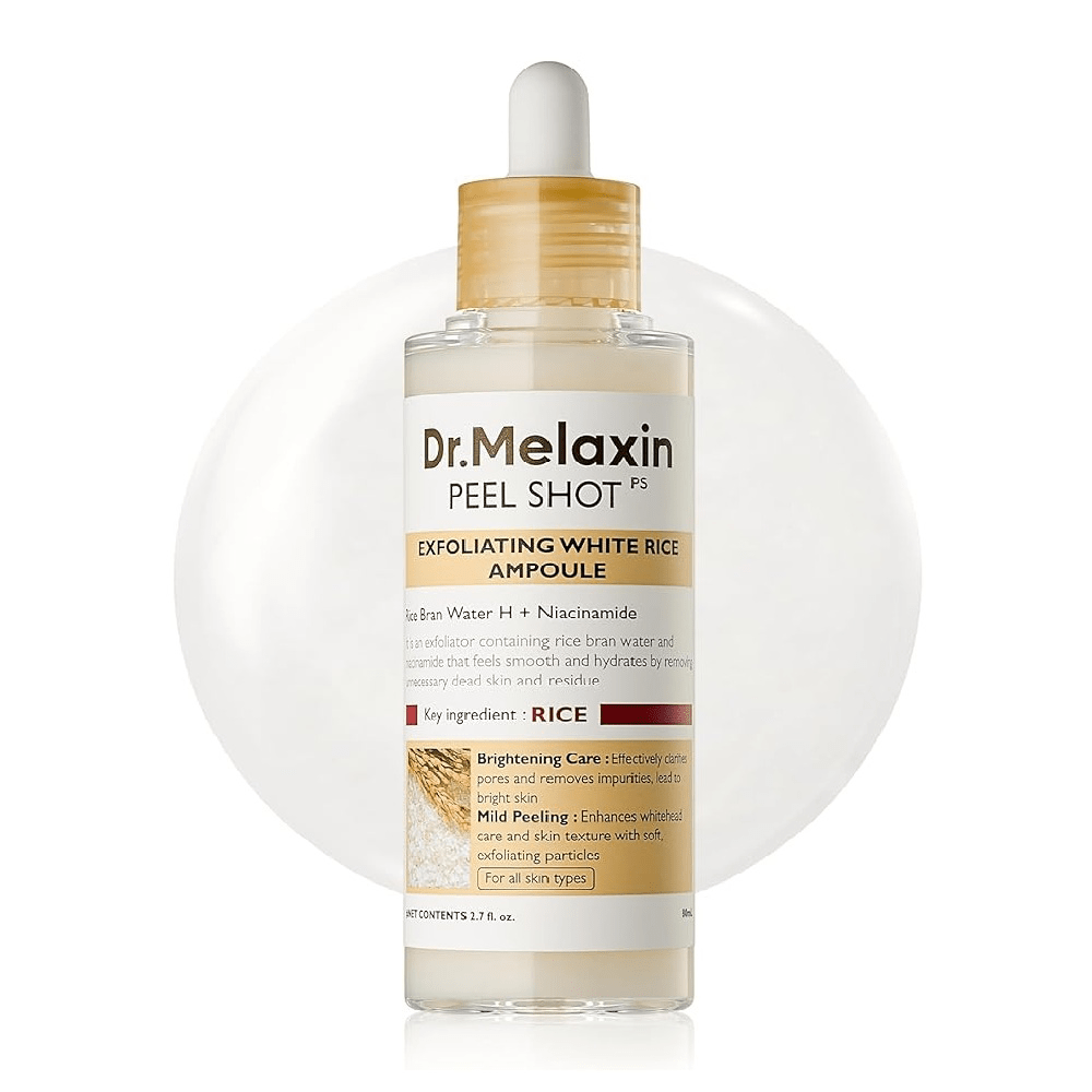 Dr. Melaxin Peel Shot Exfoliating White Rice Ampoule 80ml