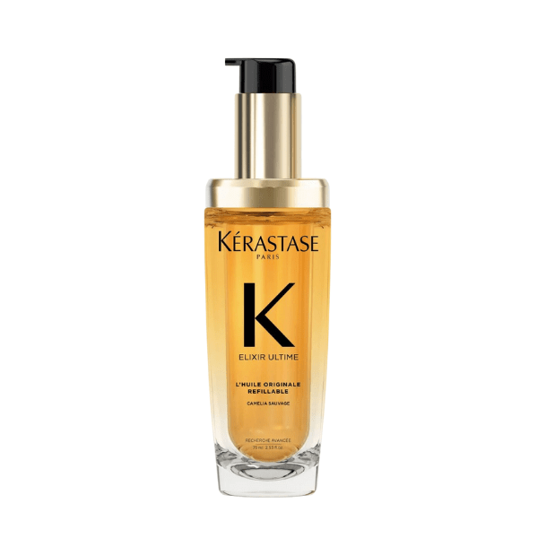 Kerastase Elixir Ultime Original Refillable Hair Oil & Refill 75ml Set