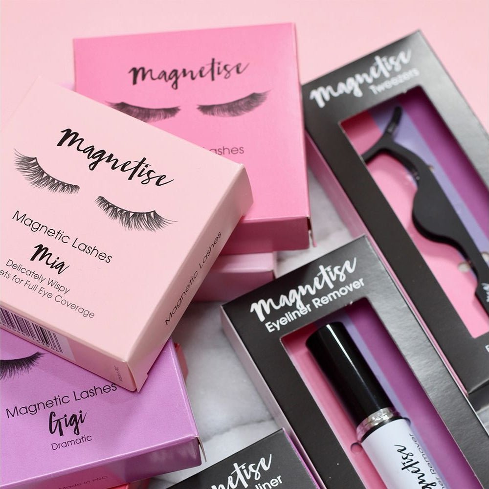 Lash Perfect Magnetic Matt Black Lash Tweezers