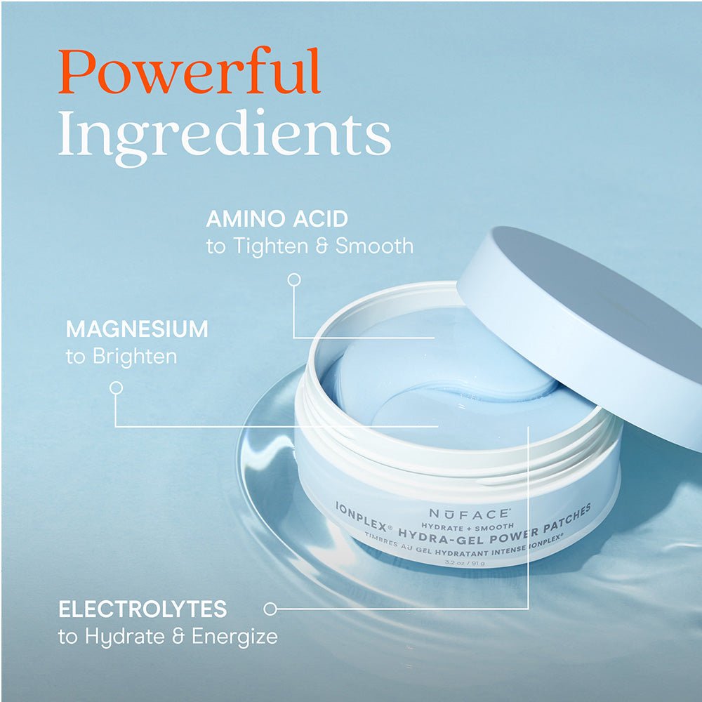 Nuface IonPlex Hydra-Gel Power Eye Patches 30pc