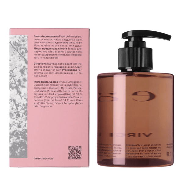 The Act Relaxing Massage Body Oil VIRGIN 300ml
