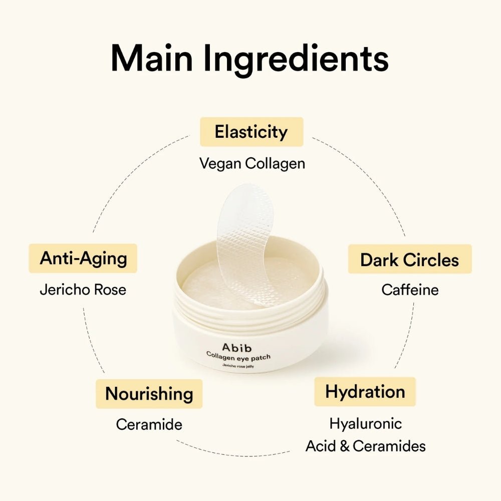 Abib Jericho Rose Jelly Collagen Eye Patch 90g