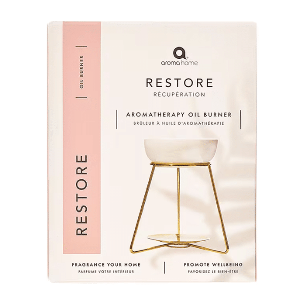 Aroma Home Restore Aromatherapy Oil &amp; Wax Melt Burner