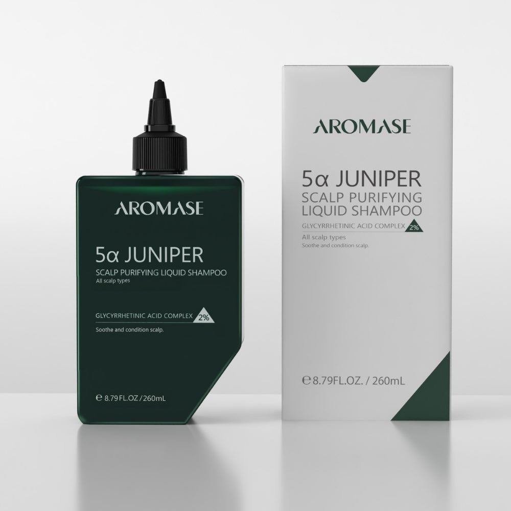 Aromase 5α Juniper Scalp Purifying Liquid Shampoo 260ml
