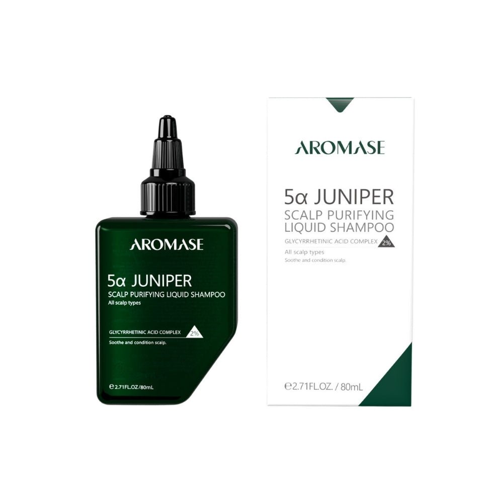 Aromase 5α Juniper Scalp Purifying Liquid Shampoo 80ml