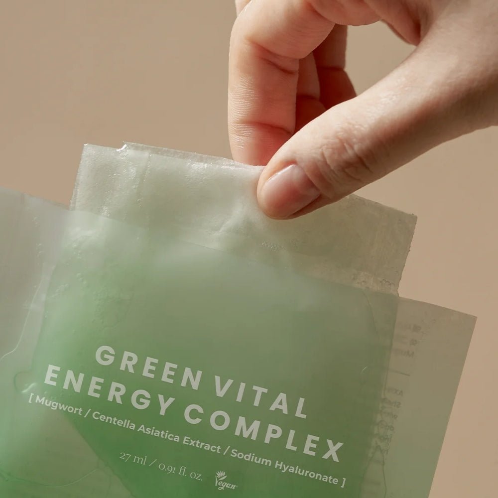 AXIS-Y Mugwort Green Vital Energy Complex Sheet Mask 27ml