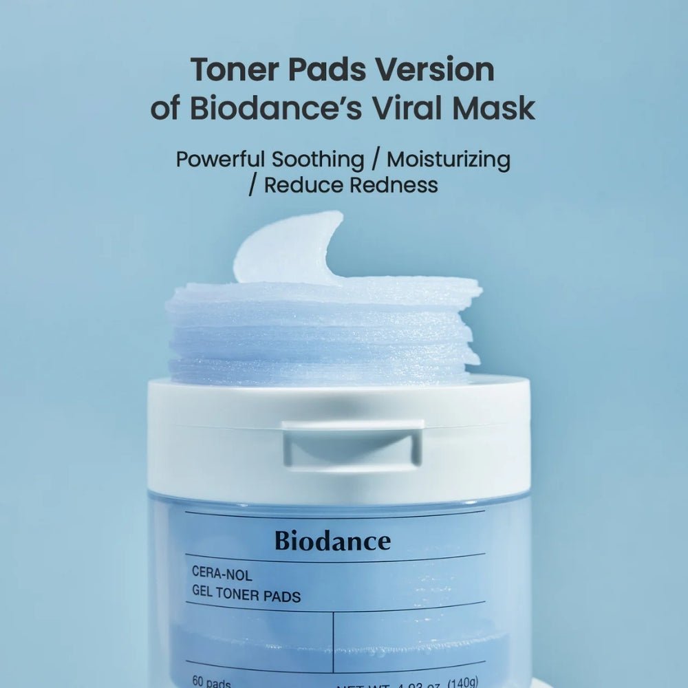 Biodance Cera-Nol Gel Toner Pads (140g*60)