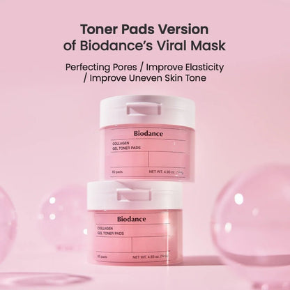 Biodance Collagen Gel Toner Pads (140g*60)