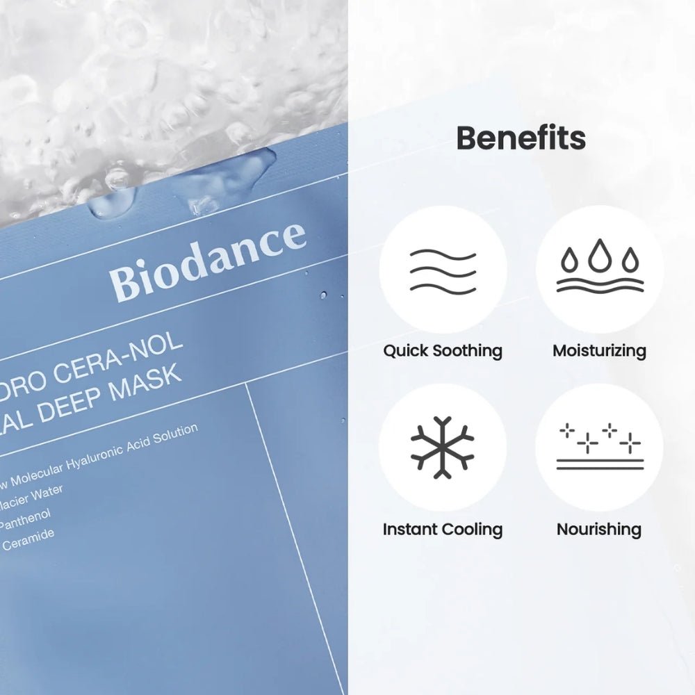 Biodance Hydro Cera-Nol Real Deep Mask (34g*4)