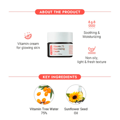 By Wishtrend Vitamin 75 Maximizing Cream 50g