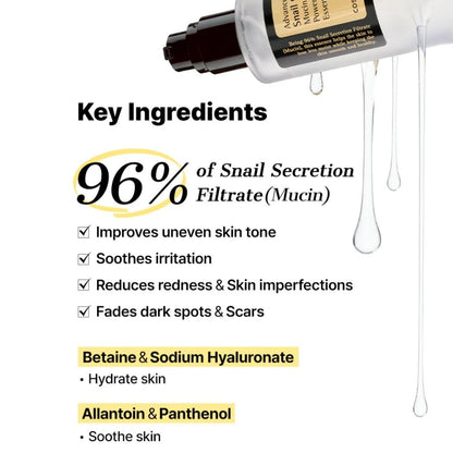 COSRX Advance Snail 96 Mucin Power Essence 100ml