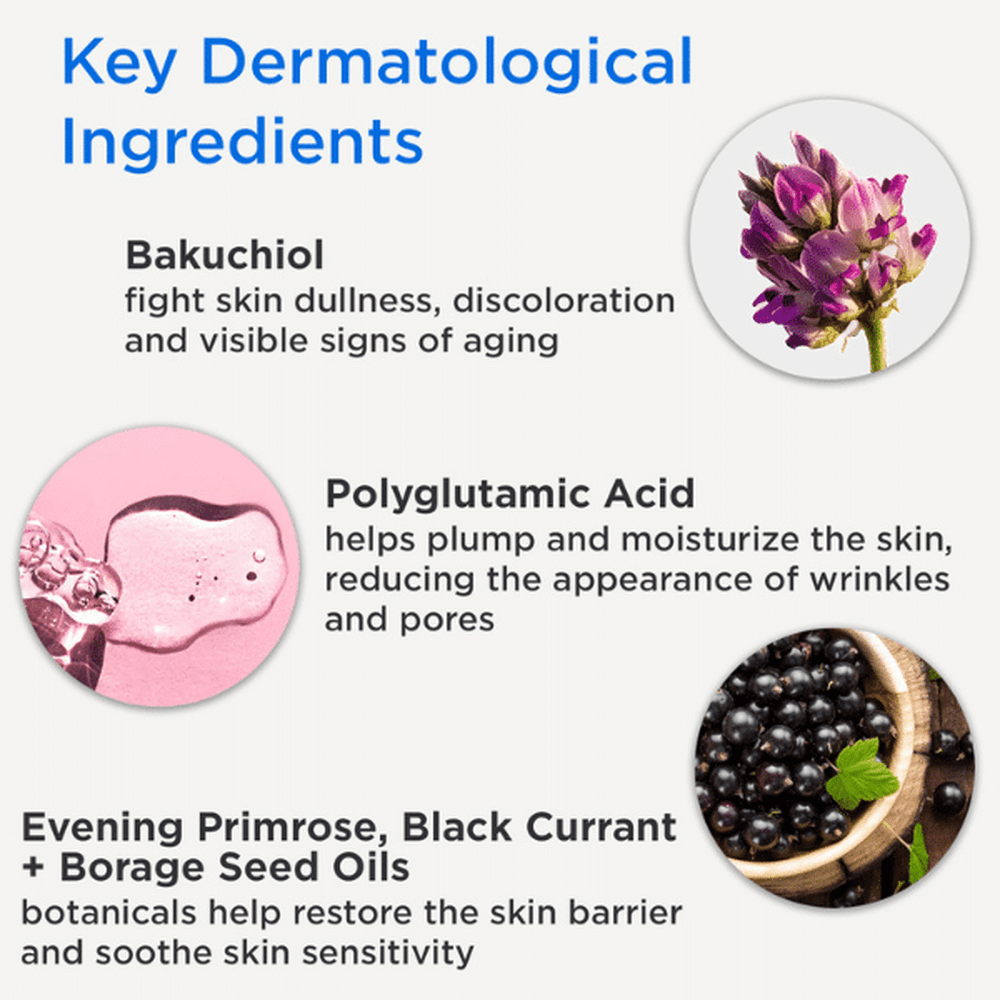 DERMAdoctor Calm Cool &amp; Corrected Bakuchiol Retinol Alternative Serum for Sensitive, Dry, and Rosacea-Prone Skin 30ml