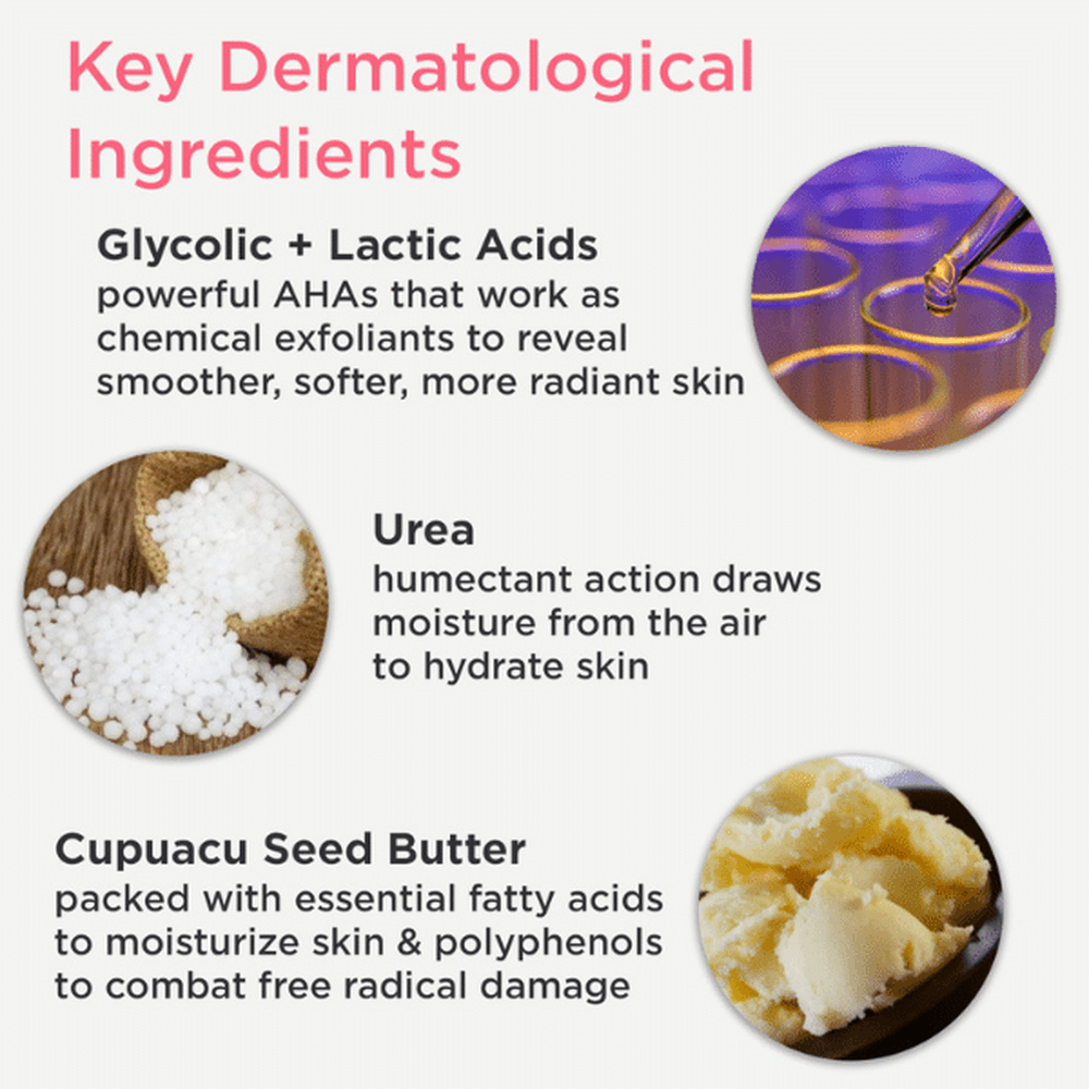 DERMAdoctor KP Moisturizing Lotion with 10% AHAs + PHAs for Rough, Bumpy Skin and Keratosis Pilaris 237ml