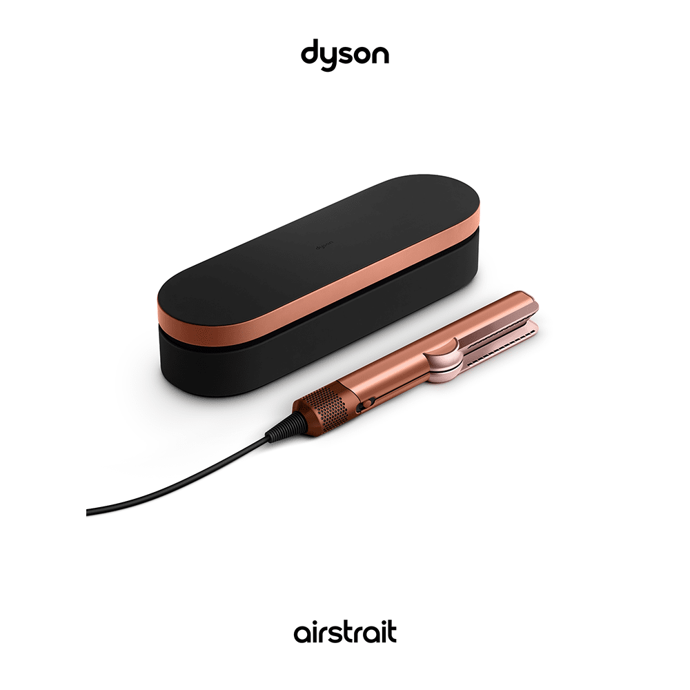 Dyson Airstrait„ Dryer and Straightener Amber silk