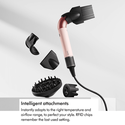 Dyson Supersonic r„ Hair Dryer  Curly+Coily Ceramic Pink/Rose gold