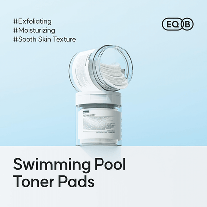 Eqqualberry Vegan Pool Toner Pads - 70 Sheets