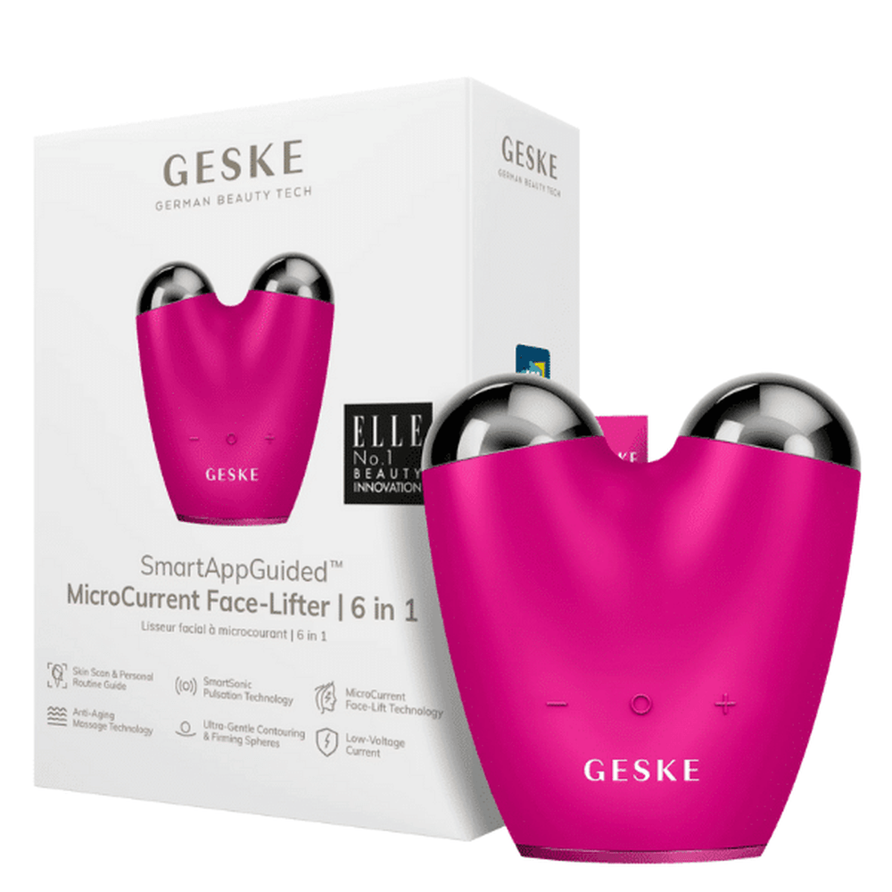 Geske MicroCurrent Face Lifter 6 in 1 Magenta