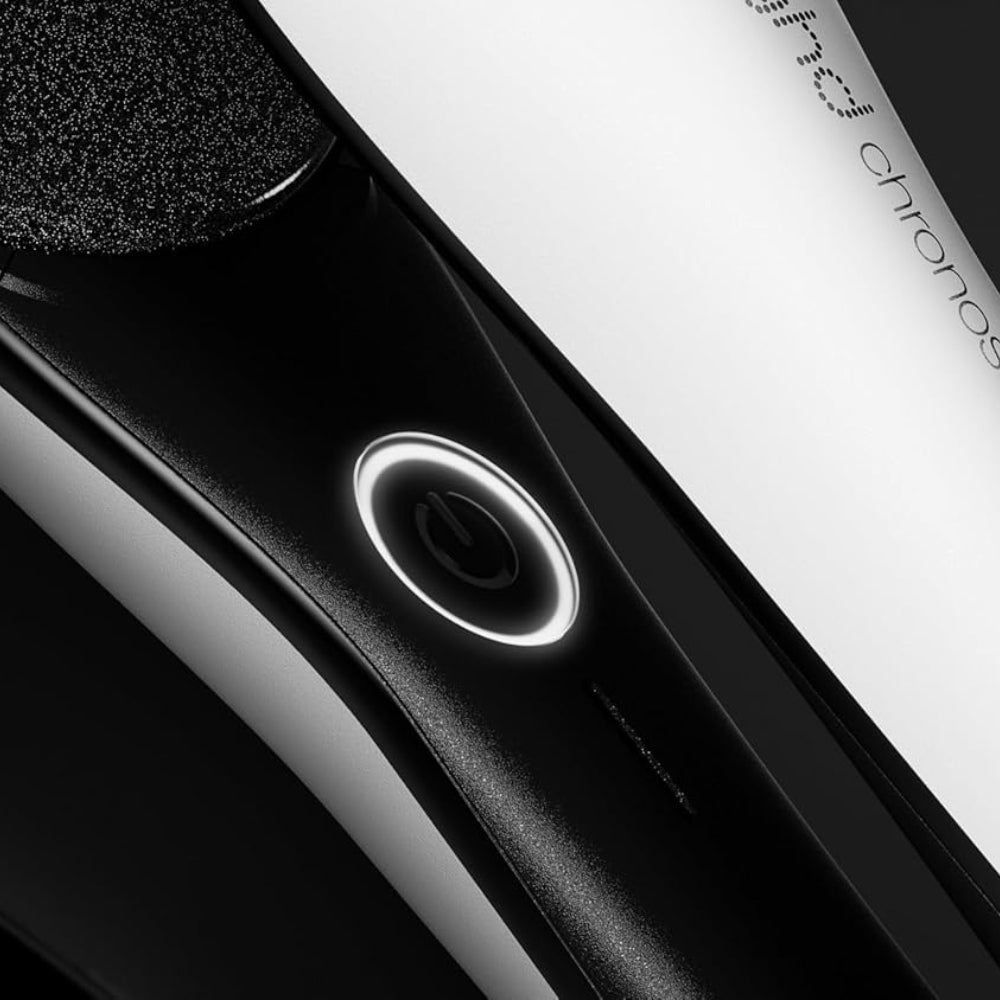 ghd Chronos Max Styler Core Flat Iron Hair Straightener - White