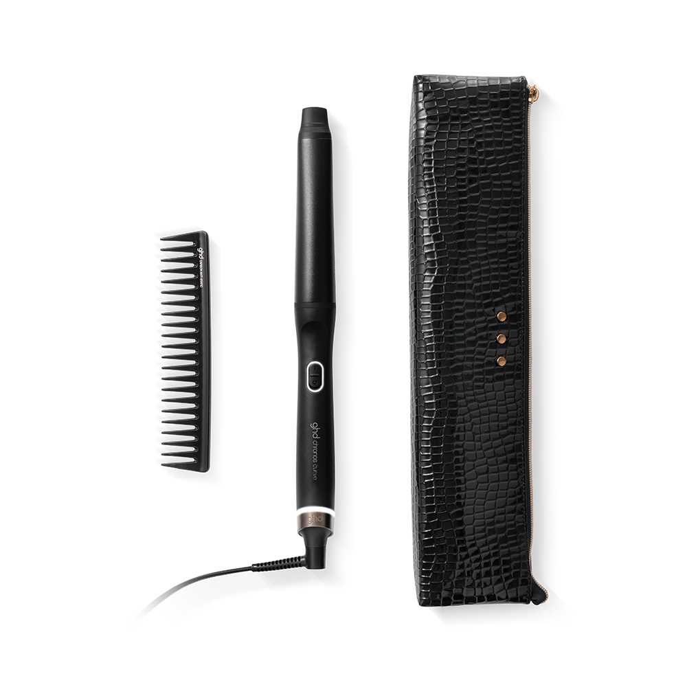 ghd Christmas Collection 25/26 Chronos Curling Wand + Hair Comb Gift Set