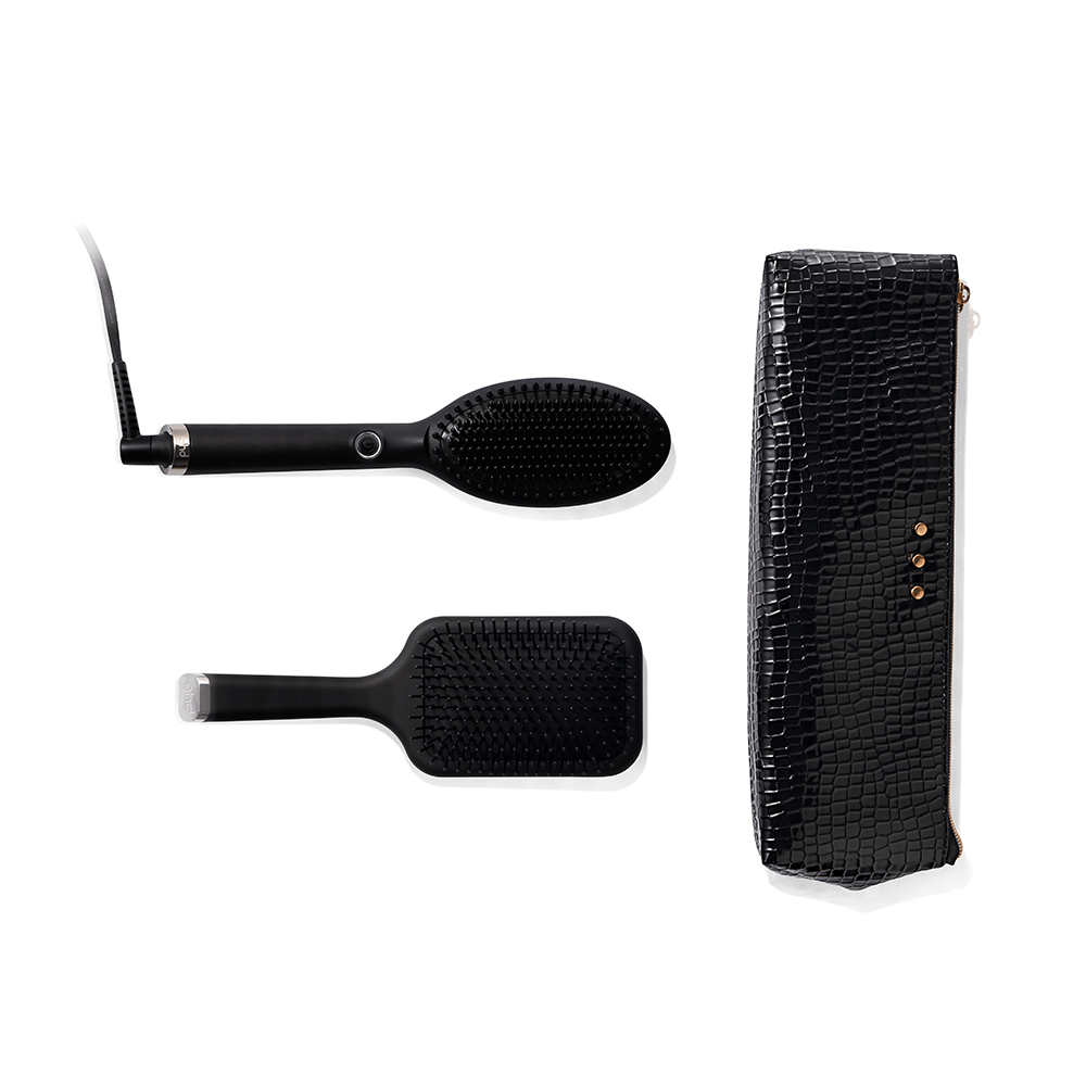 ghd Glide Hot Brush Festive Gift Set - Black