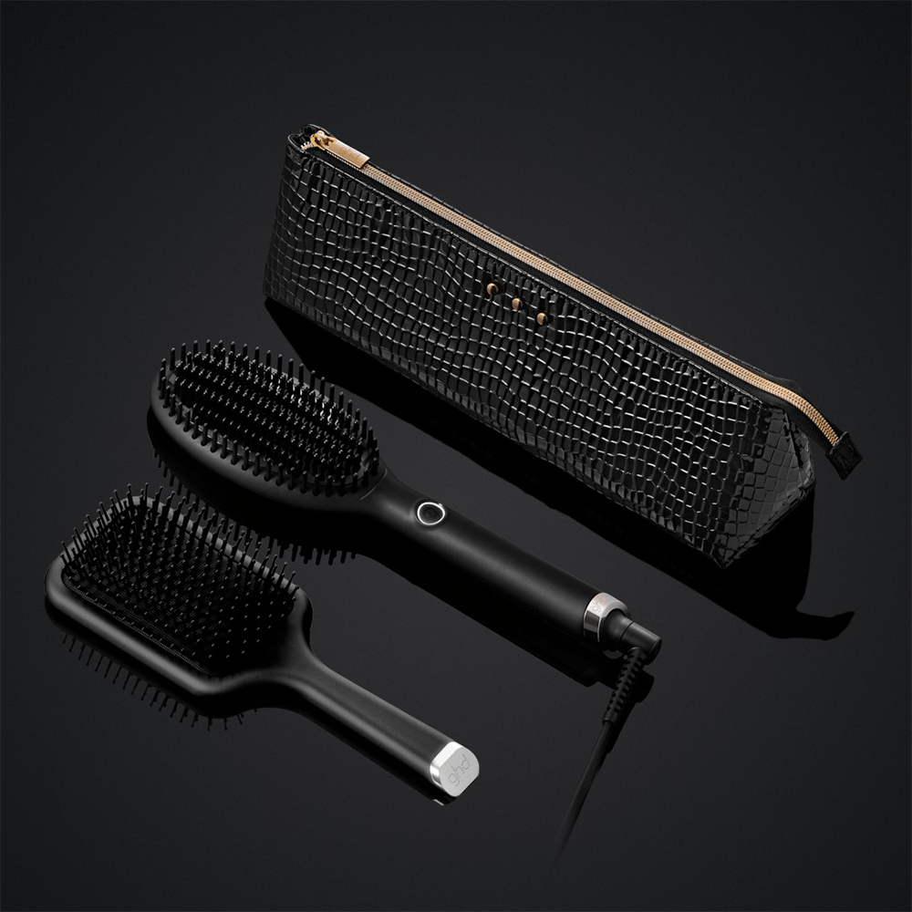 ghd Glide Hot Brush Festive Gift Set - Black