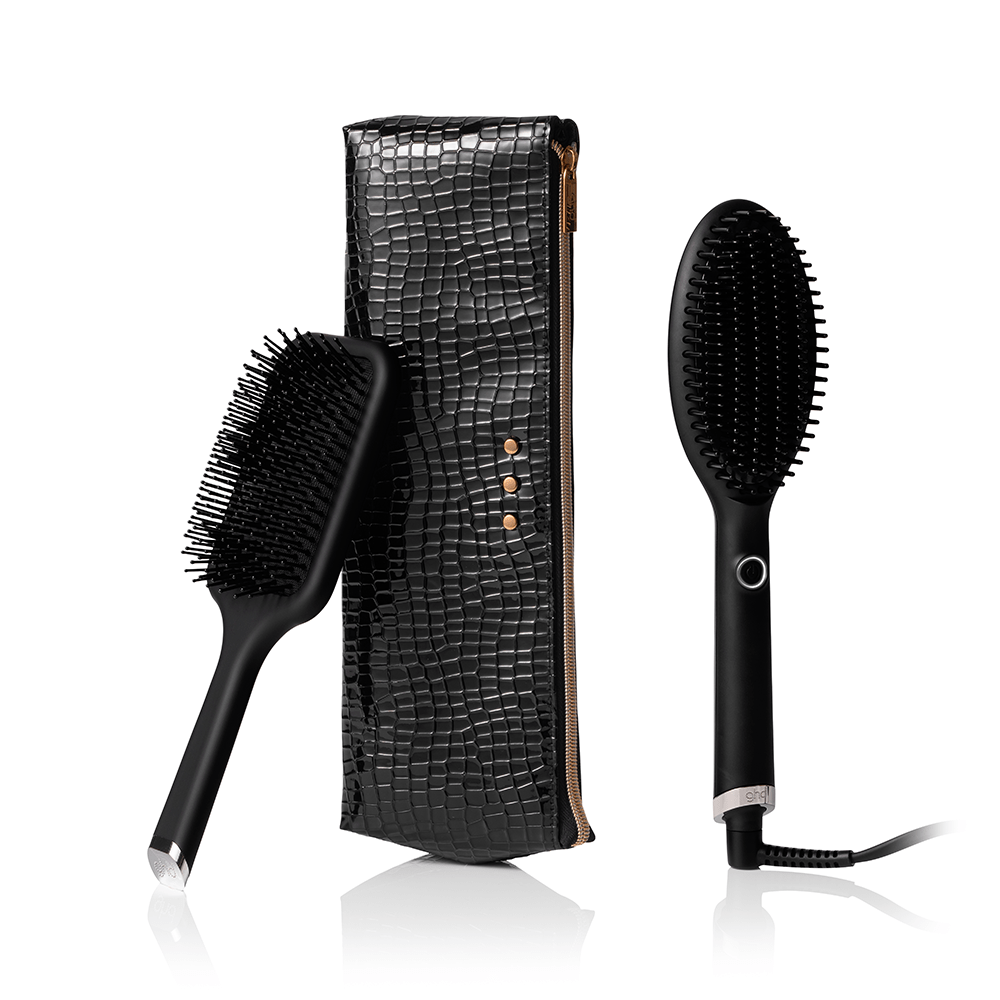 ghd Glide Hot Brush Festive Gift Set - Black