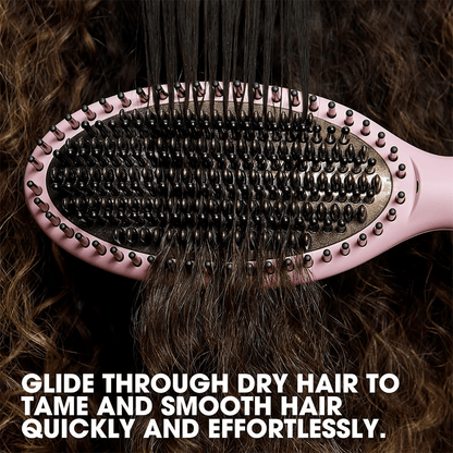 ghd Glide Hot Brush Pink Collection Professional Smoothing &amp; Detangling Hot Brush