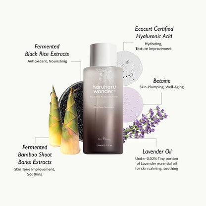 HaruHaru Wonder Black Rice Hyaluronic Toner 150 ml