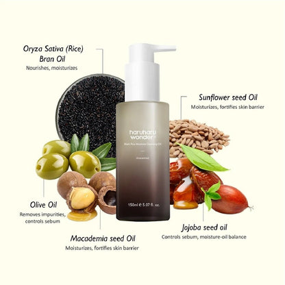 HaruHaru Wonder Black Rice Moisture Cleansing Oil 150 ml
