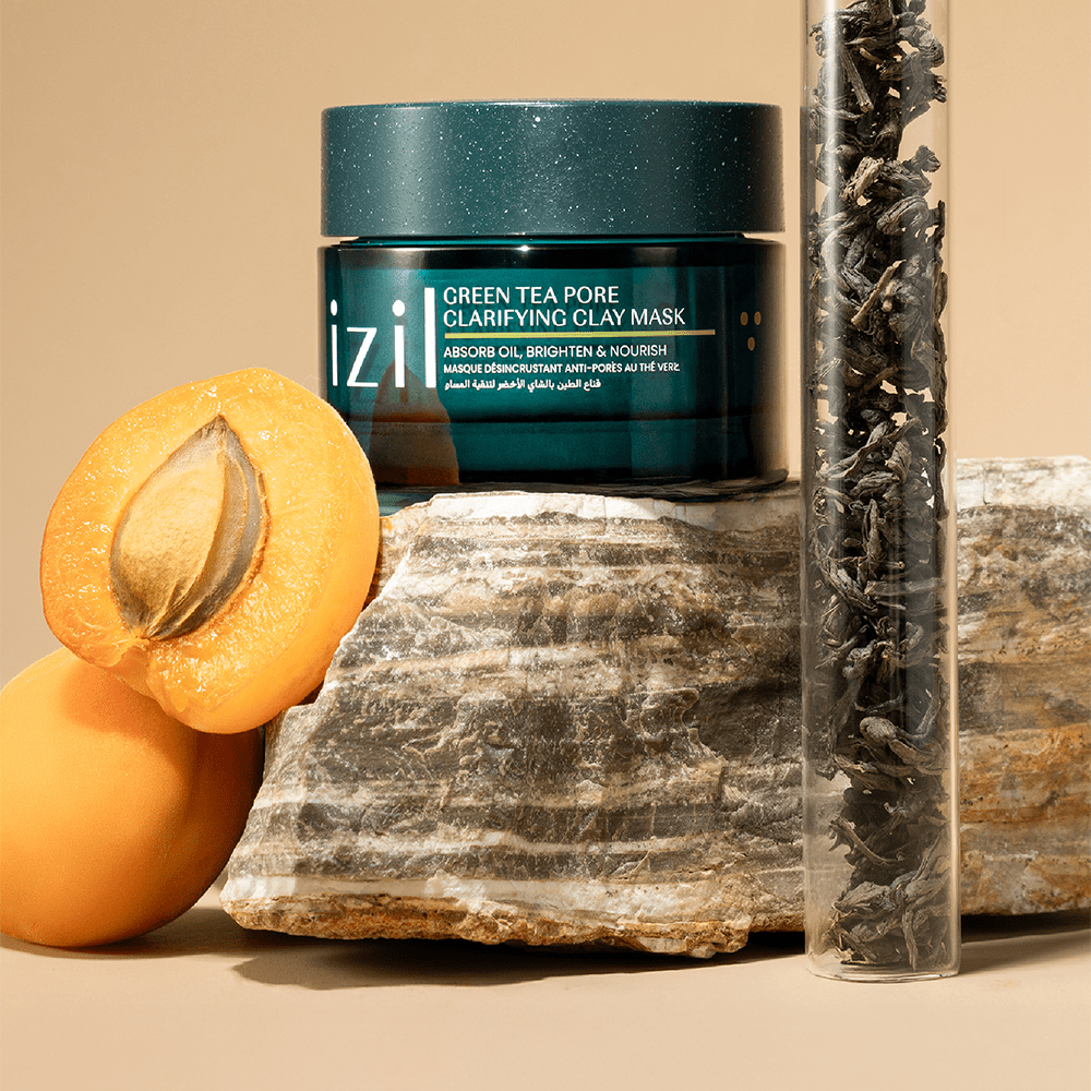 Izil Beauty Green Tea Pore Clarifying Clay Mask 60ml