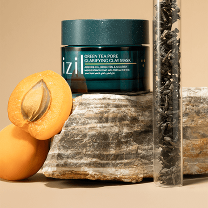 Izil Beauty Green Tea Pore Clarifying Clay Mask 60ml