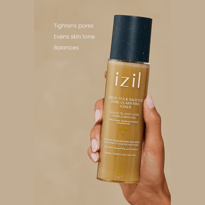 Izil Beauty Green Tea &amp; Salicylic Pore-Clarifying Toner 190ml