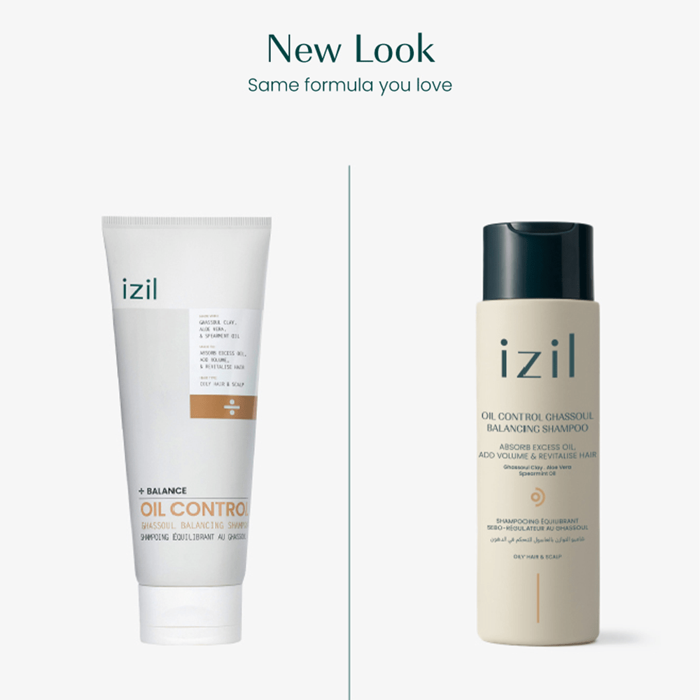 Izil Beauty Oil Control Ghassoul Balancing Shampoo 250ml