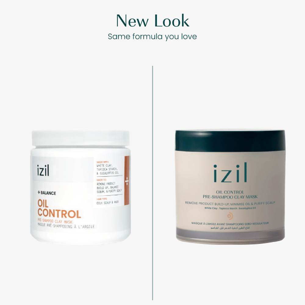 Izil Beauty Oil Control Pre-Shampoo Clay Mask 260g