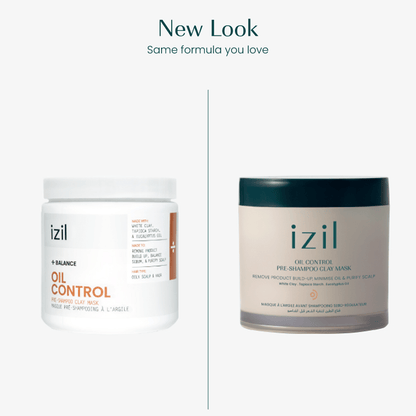 Izil Beauty Oil Control Pre-Shampoo Clay Mask 260g