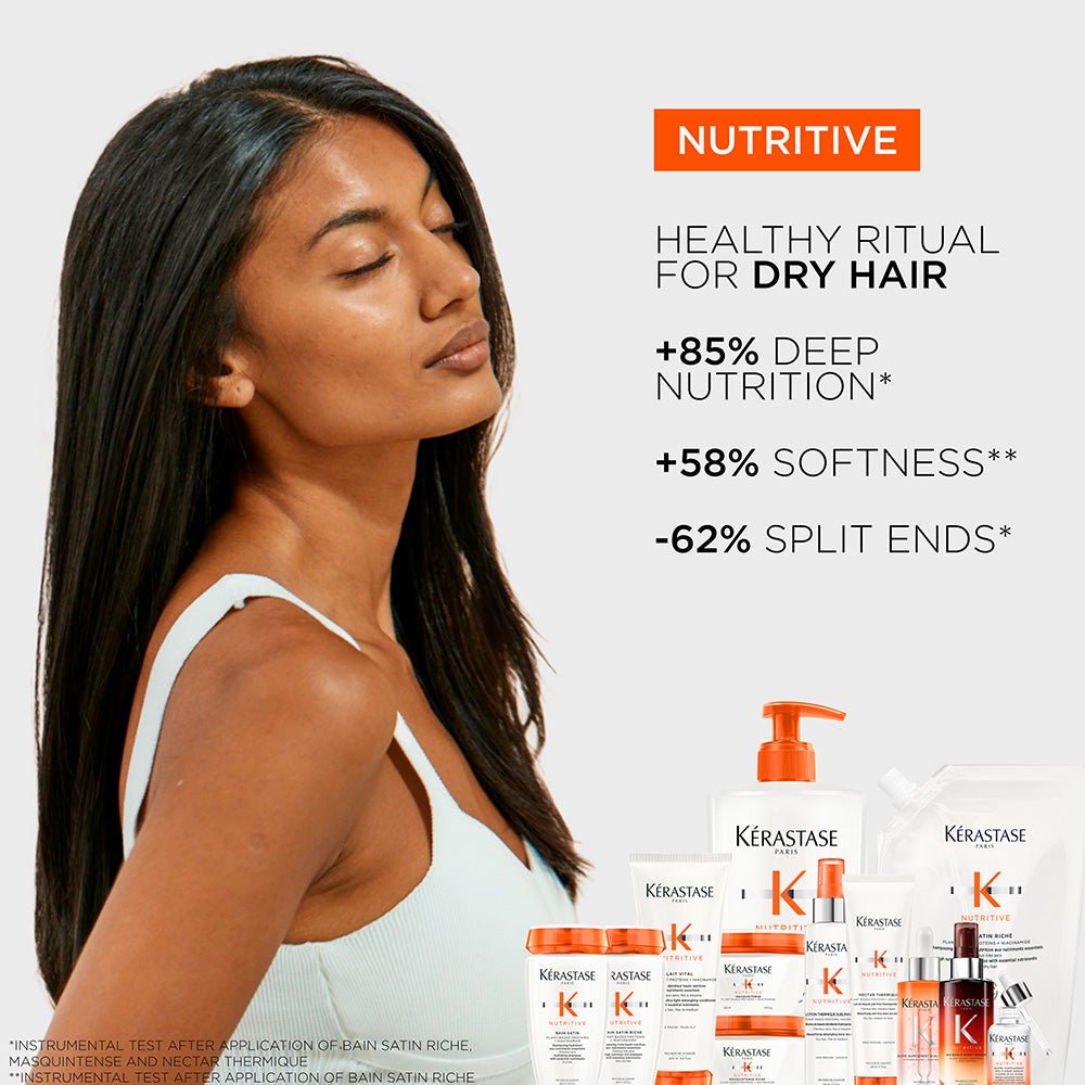 Kerastase Nutritive Bain Satin Riche Shampoo For Dry Hair 500ml