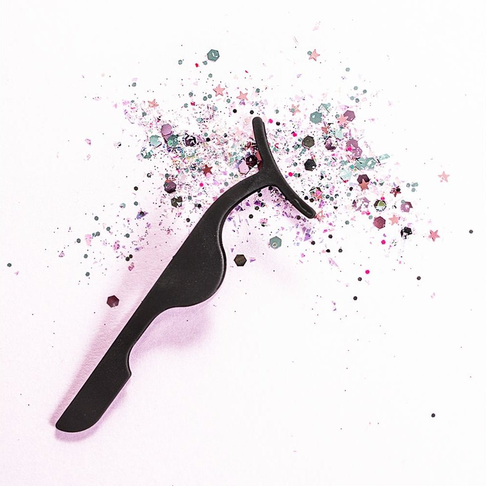 Lash Perfect Magnetic Matt Black Lash Tweezers