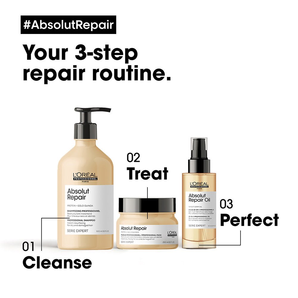 LOreal  Professionnel Absolut Repair Shampoo for Damaged Hair 500 ml