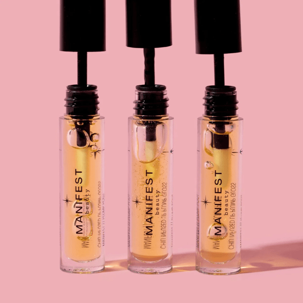 Manifest Beauty Big Pout Energy Lip Plumping Oil - Crystal Clear