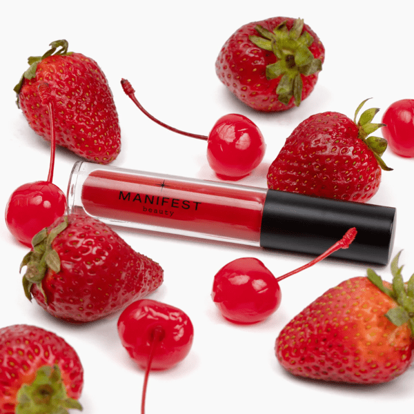 Manifest Beauty Big Pout Energy Lip Plumping Oil - Scarlett Flame