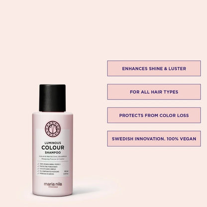 Maria Nila Luminous Colour Travel Size Shampoo 100ml