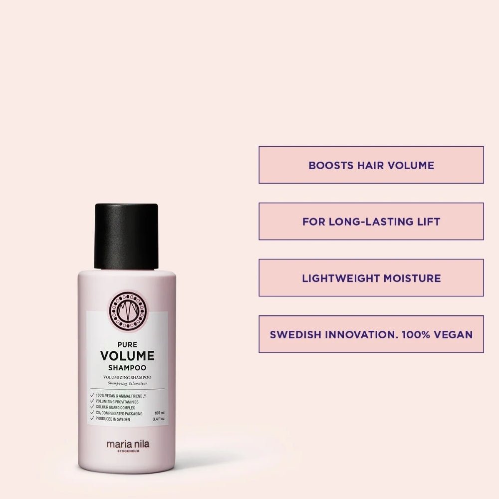 Maria Nila Pure Volume travel Size Shampoo 100ml