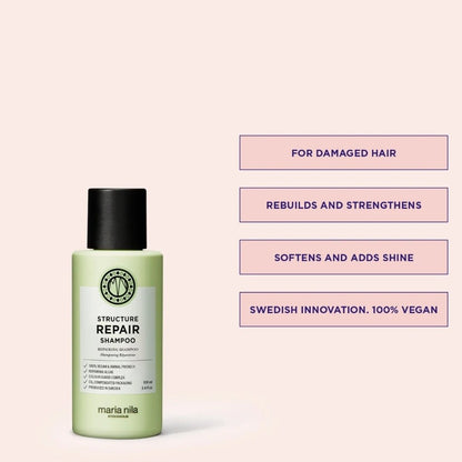 Maria Nila Structure Repair Travel Size Shampoo 100ml
