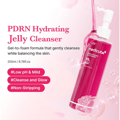 Medicube PDRN Hydrating Gel Cleanser 200ml
