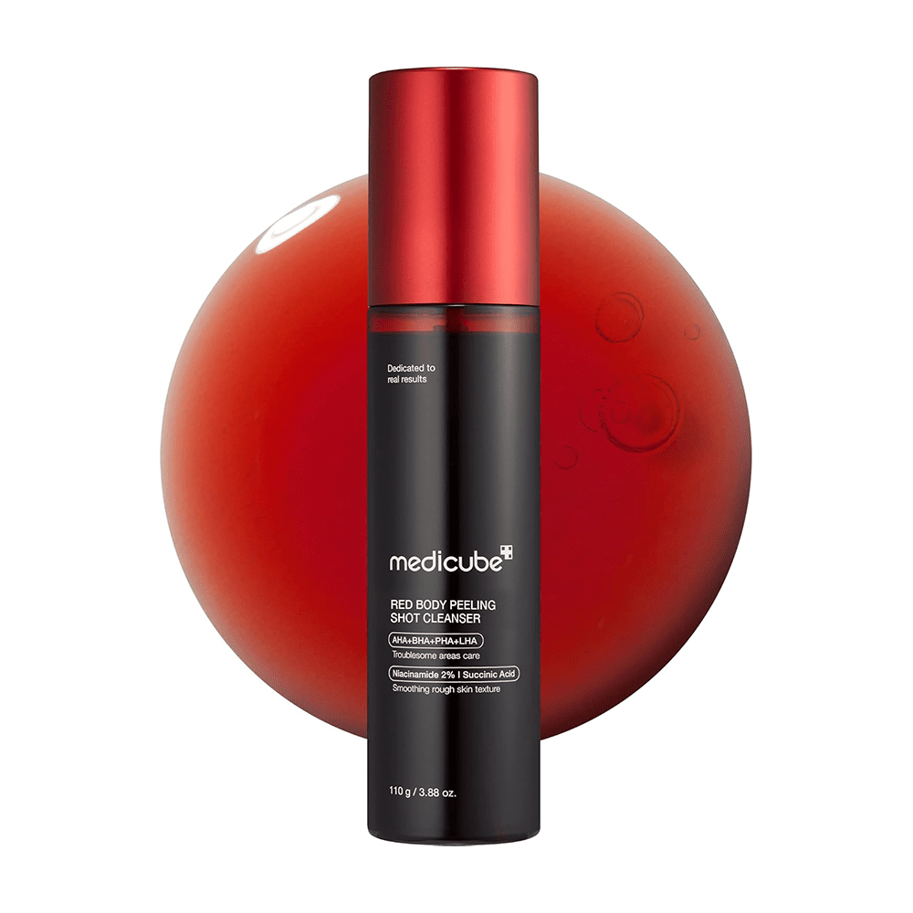 Medicube Red Body Peeling Shot  AHA + BHA Exfoliating Body Spray 120ml