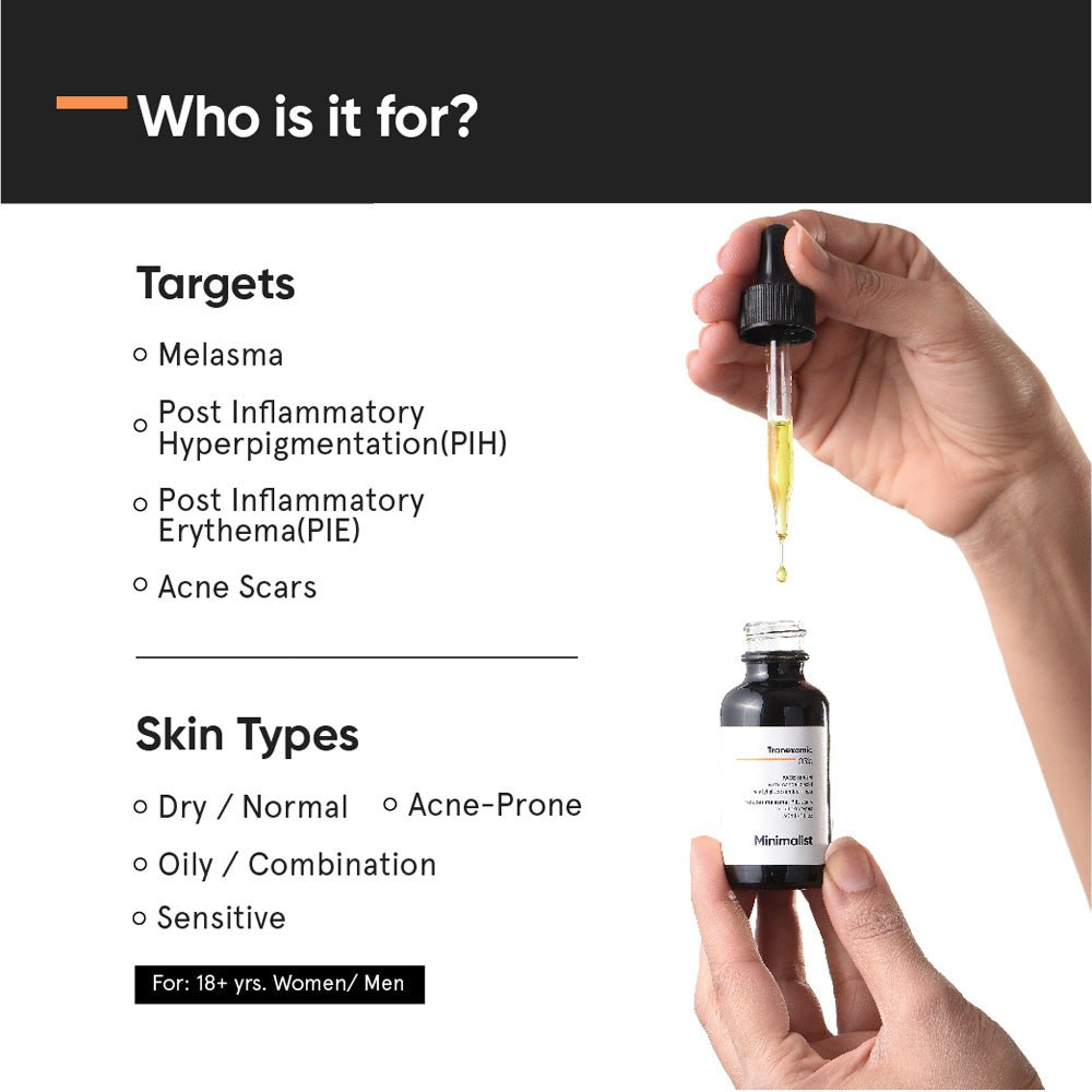 Minimalist 3% Tranexamic Acid Face Serum with HPA 30 ml