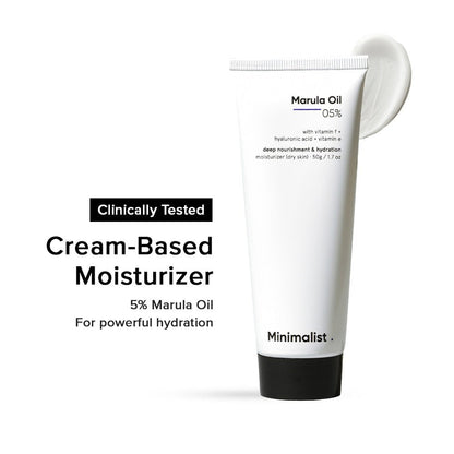 Minimalist Marula Oil 5% Face Moisturizer 50g