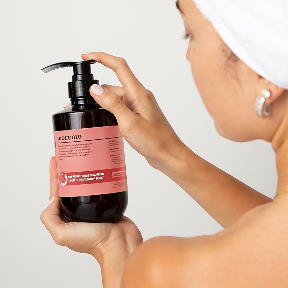 Moremo Caffeine Biome Shampoo For Normal &amp; Dry Scalp 500ml