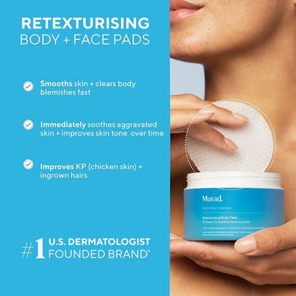 Murad Retexturizing Body Pads 45pads